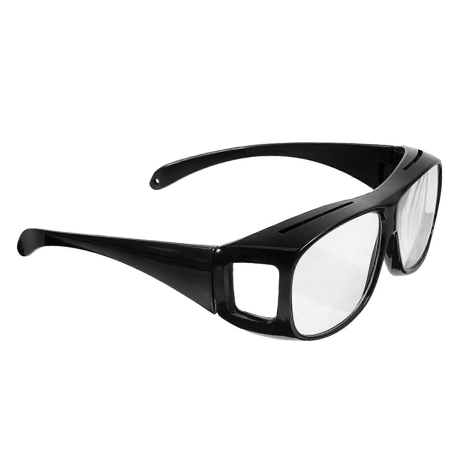 4Pcs Magnifying Glasses For Home Use Presbyopia Assistance Black Color Enhanced Clarity And Foldable Design