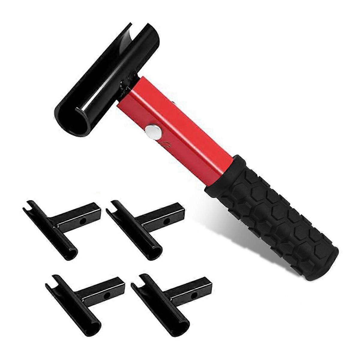 Door Hinge Wrench Kit Door Hinge Adjustment Tool Precision Tool Set with Replacement Hinge Wrench Heads
