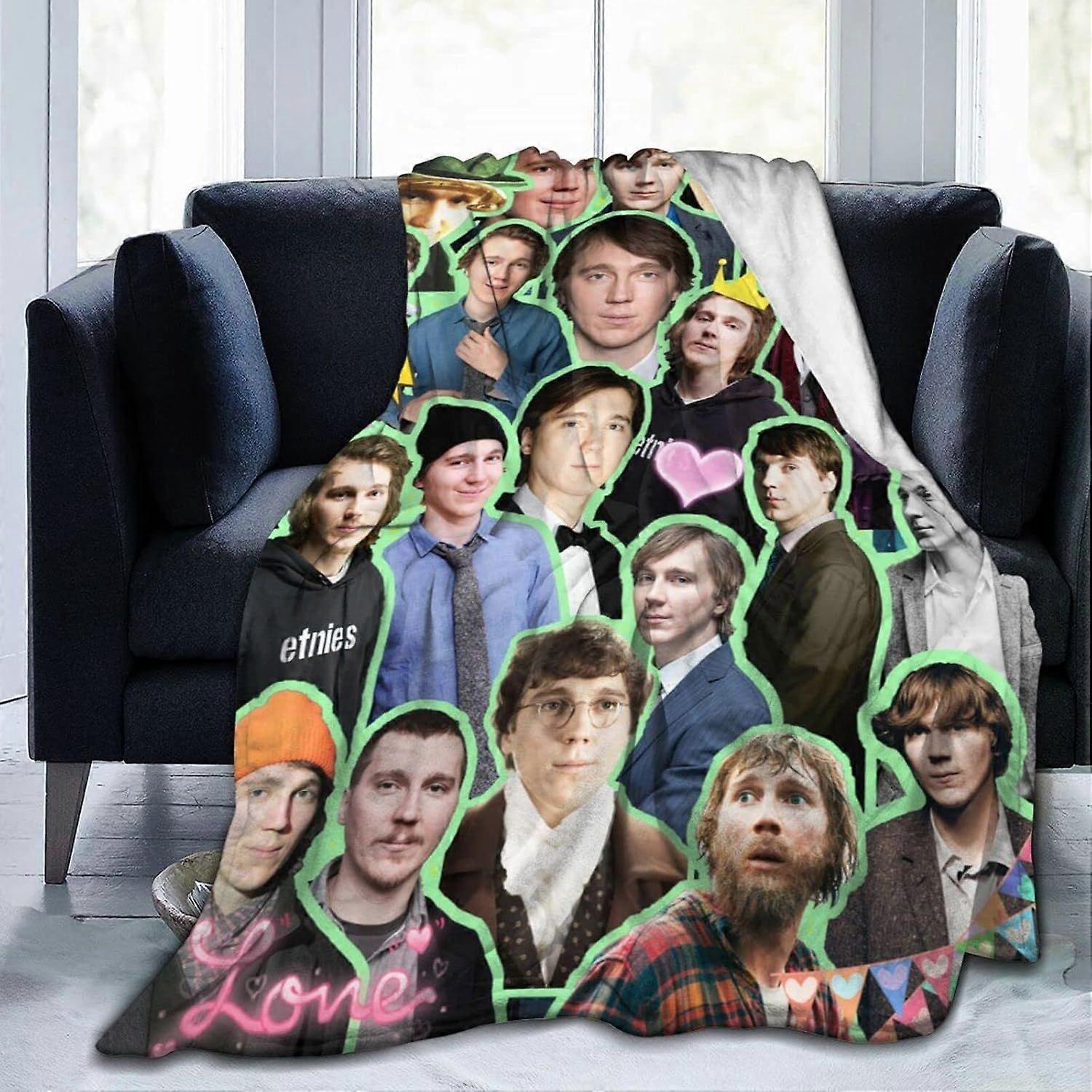 Blanket Paul Dano Soft and Comfortable Warm Fleece Blanket for Sofa,Office Bed car Camp Couch Cozy Plush Throw Blankets Beach Blankets -ksxl7145