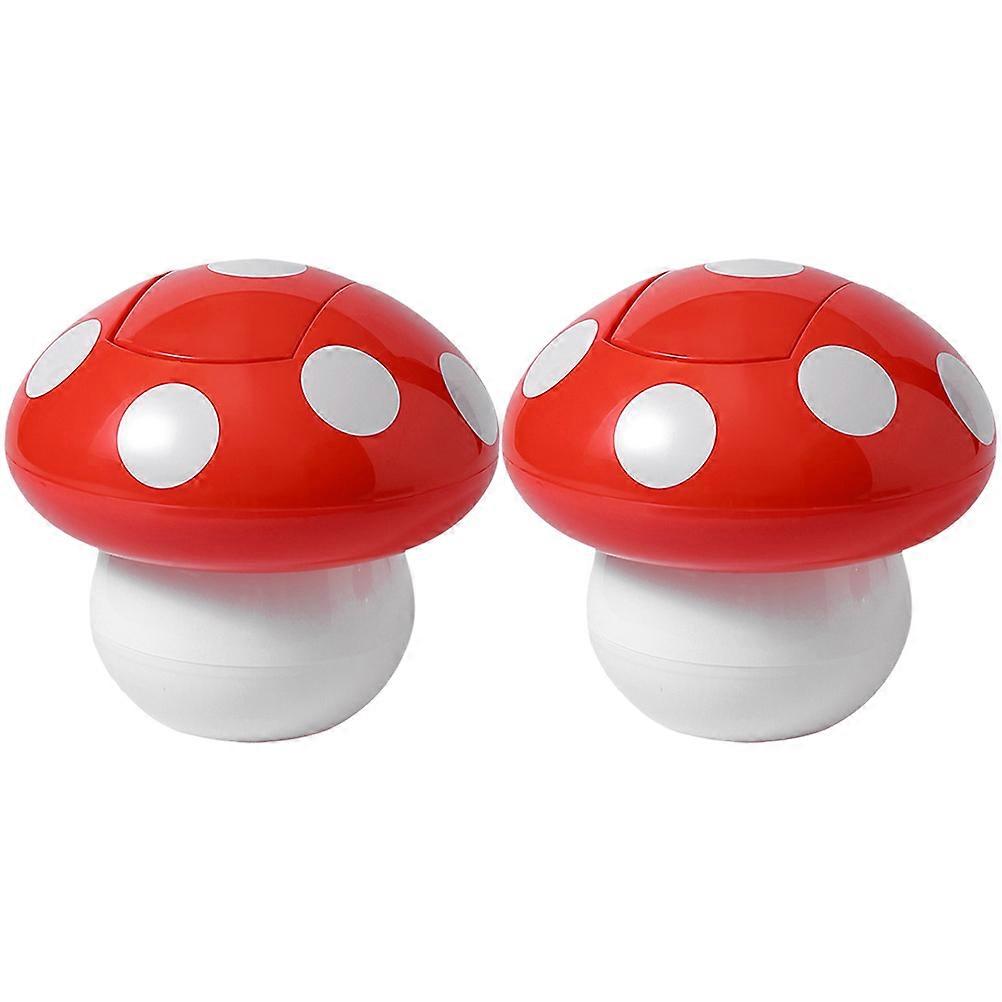 Multi-Color Desktop Trash Can for Storage Use 2Pcs Practical Desk Garbage Can