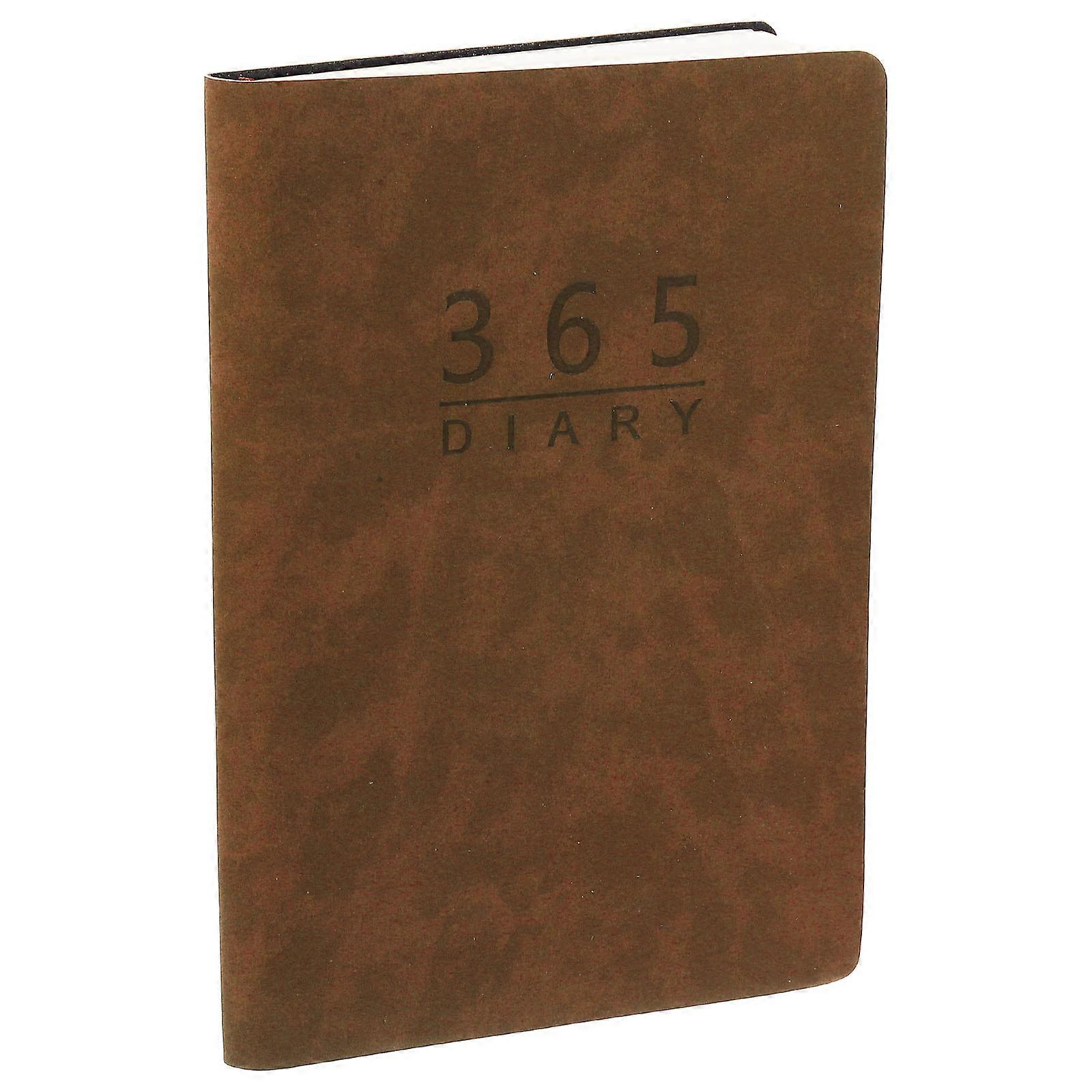 Daily Planner Notepad for Writing Use 4Pcs Coffee Paper Office Notebook