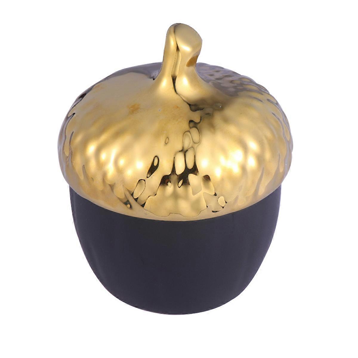 Sealed Ceramic Seasoning Jar Container for Storage Use 2Pcs Black