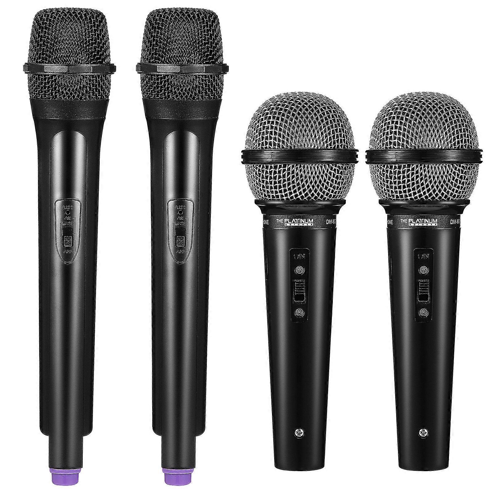 Fake Microphone Toy Microphone Props for Party 12Pcs Set for Kids