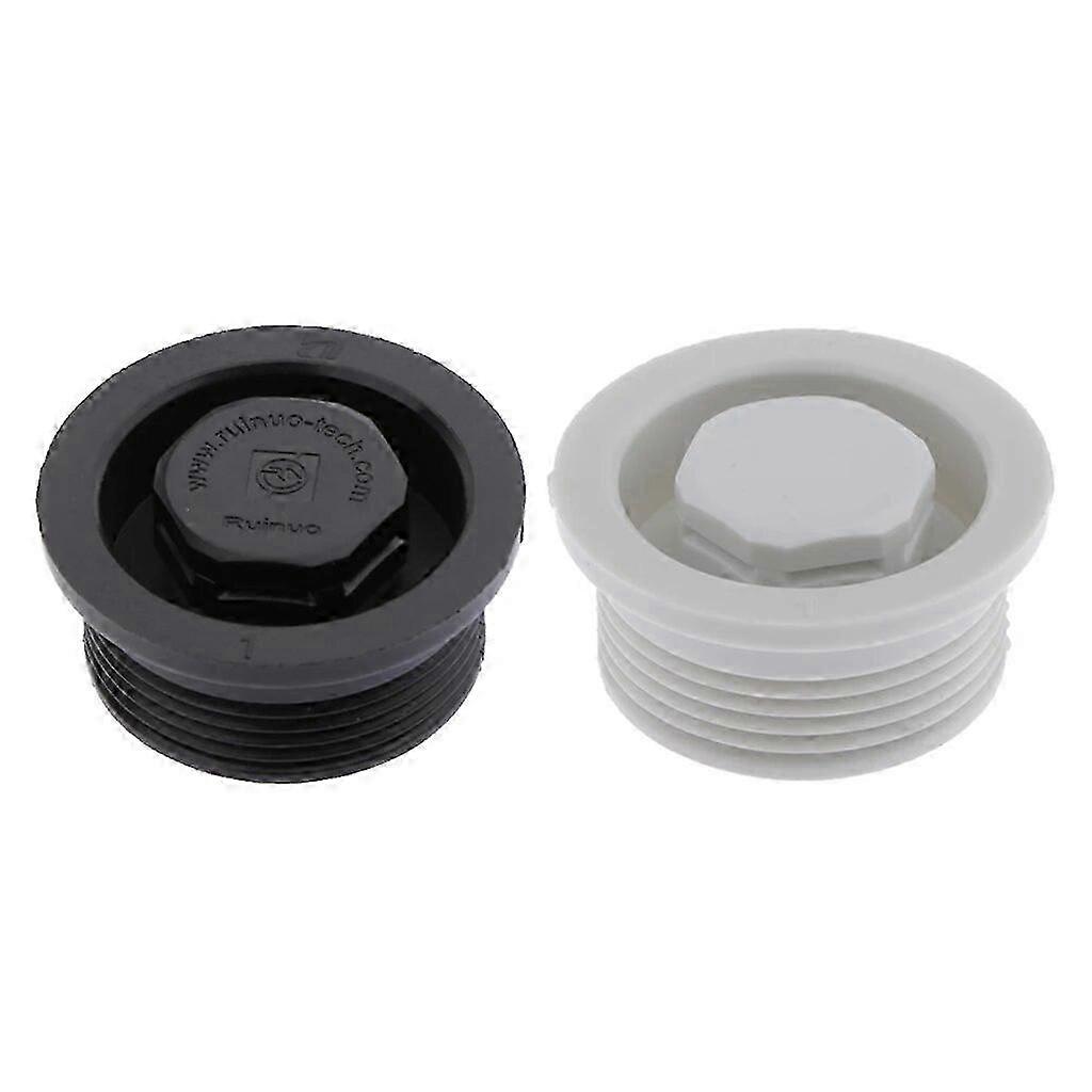 2x Leakproof Surfboard Vent Plug, Screw-In Auto Air Vent Valve for Surfing & Stand Up Paddle Boards