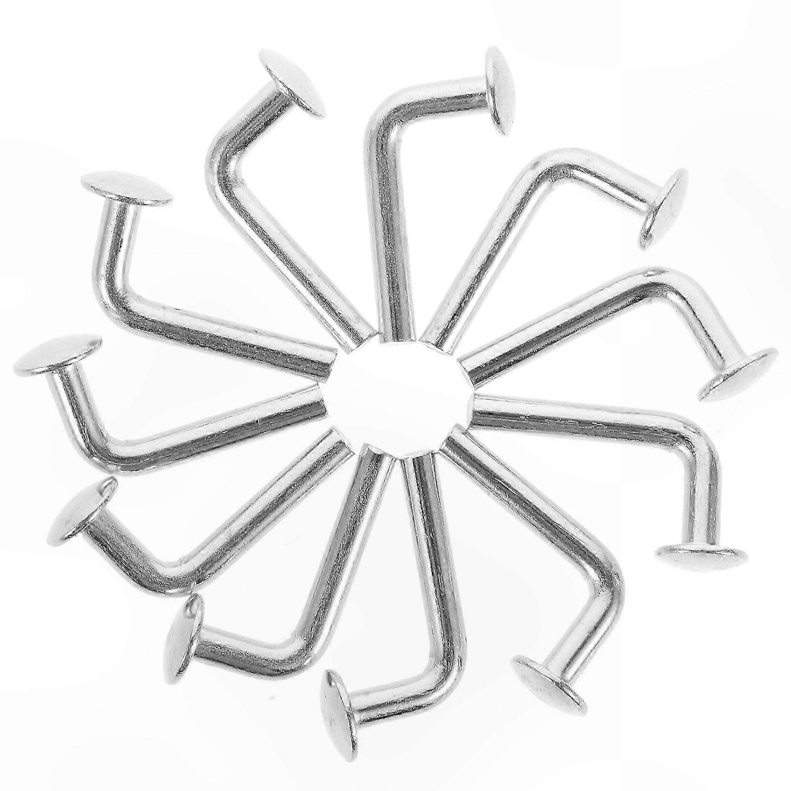 Universal Storage Rack Safety Bolts, 100 Pack Drop Pins for Pallet Racking Systems