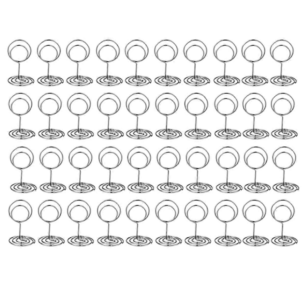 Table Number Holders Place Card Holder Cards Stand Name Menu Clips