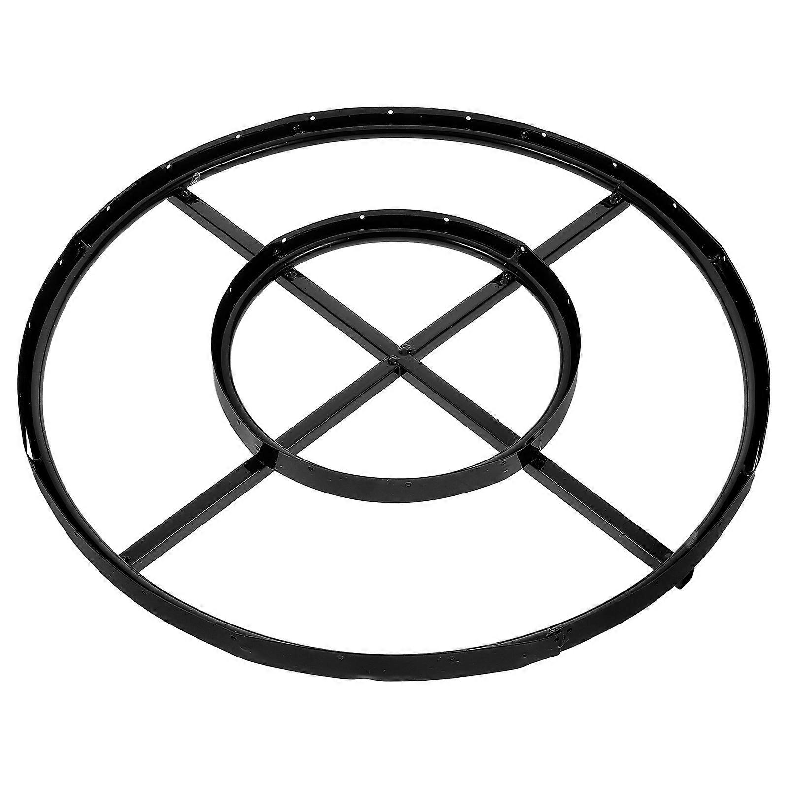 Black Iron Hoop Ring for Wedding Drapes Ceiling Hanging