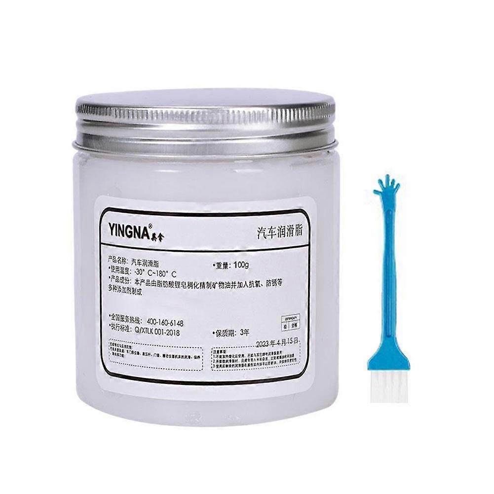 Automotive Grease 100g High Temp Wear Resistant Lubricant for Car Doors Parts Noise Reduction Long Lasting Protection Easy to Use