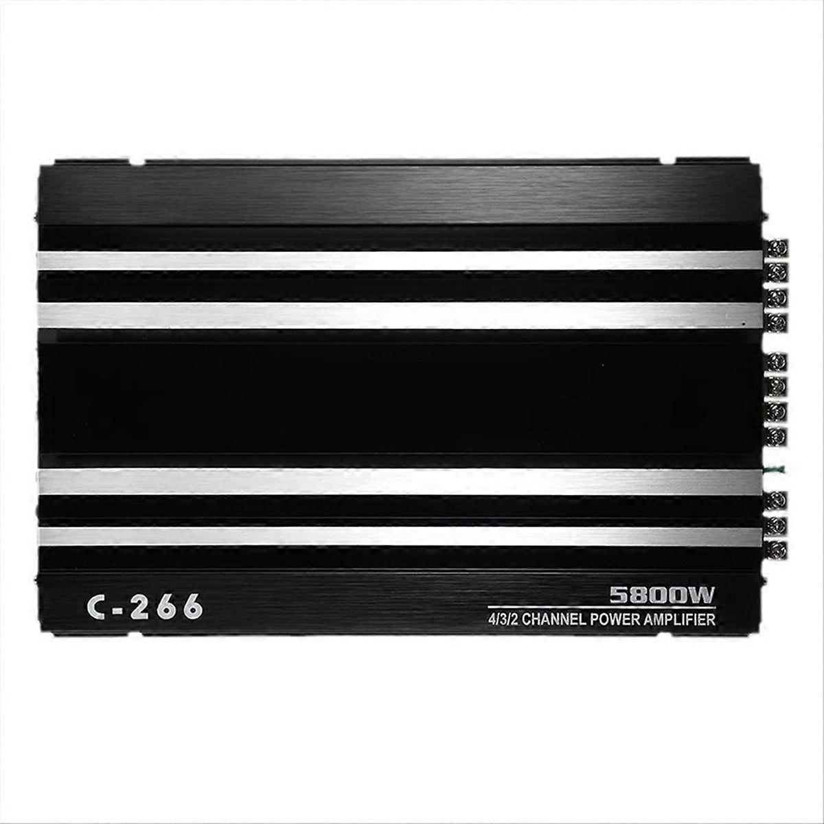 4-Channel Car Audio Amplifier 5800W High-Power Amplifier