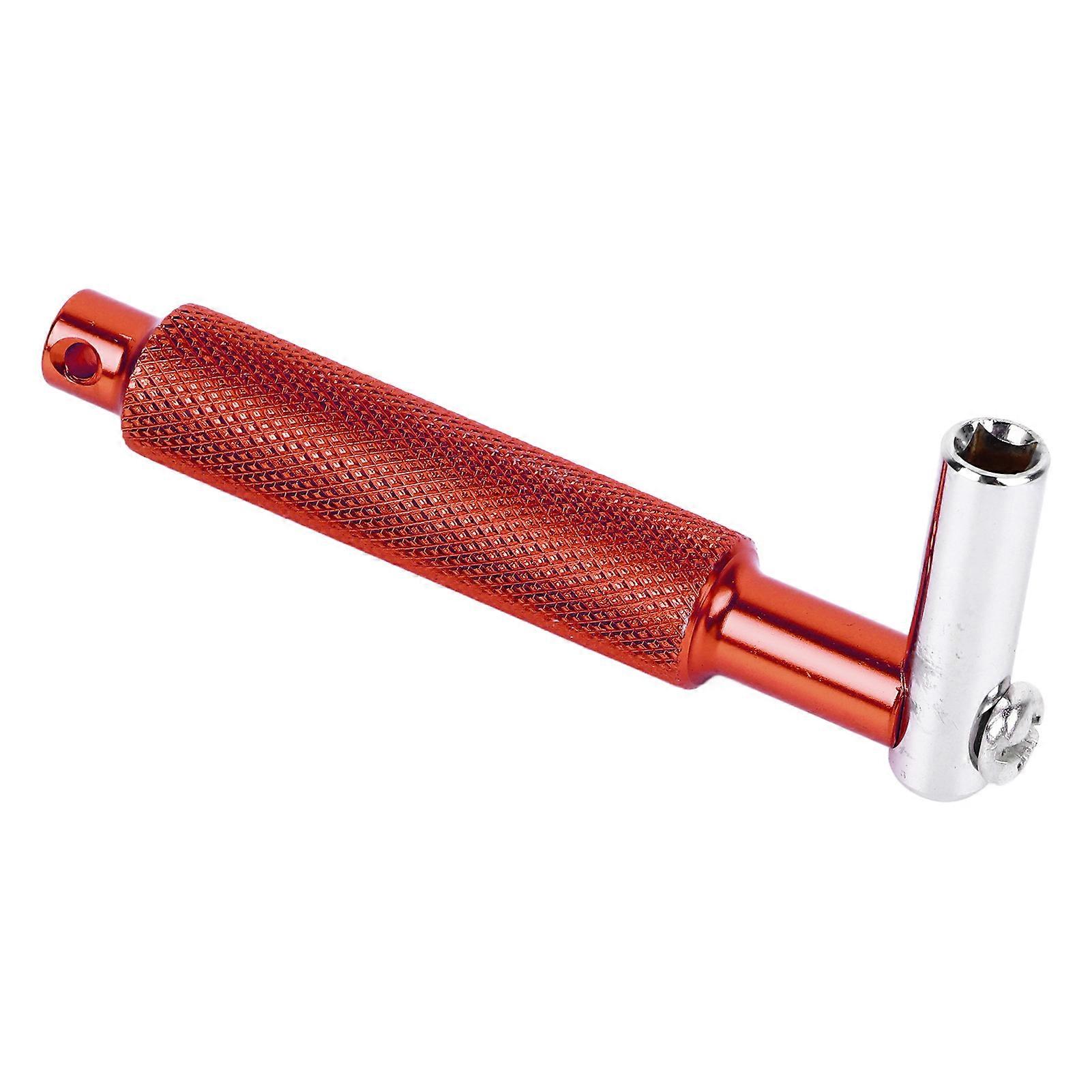 Knurled Drum Wrench WE20 Red Metal Multifunctional Tuning Tool