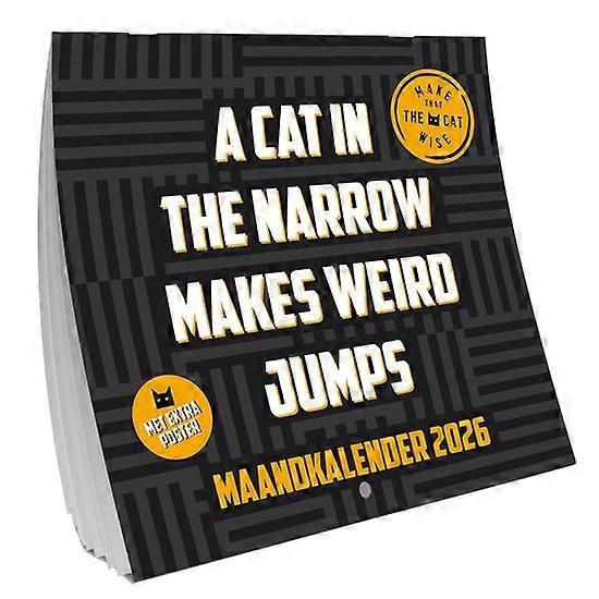 Inter-stat Make That The Cat Wise Calendar 2026