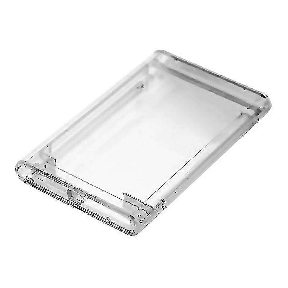 For 35inch Hard Disk Shell Sturdy Multiprotection Abs Usb20 Clear Hard Drive Disk Enclosure For Lapt