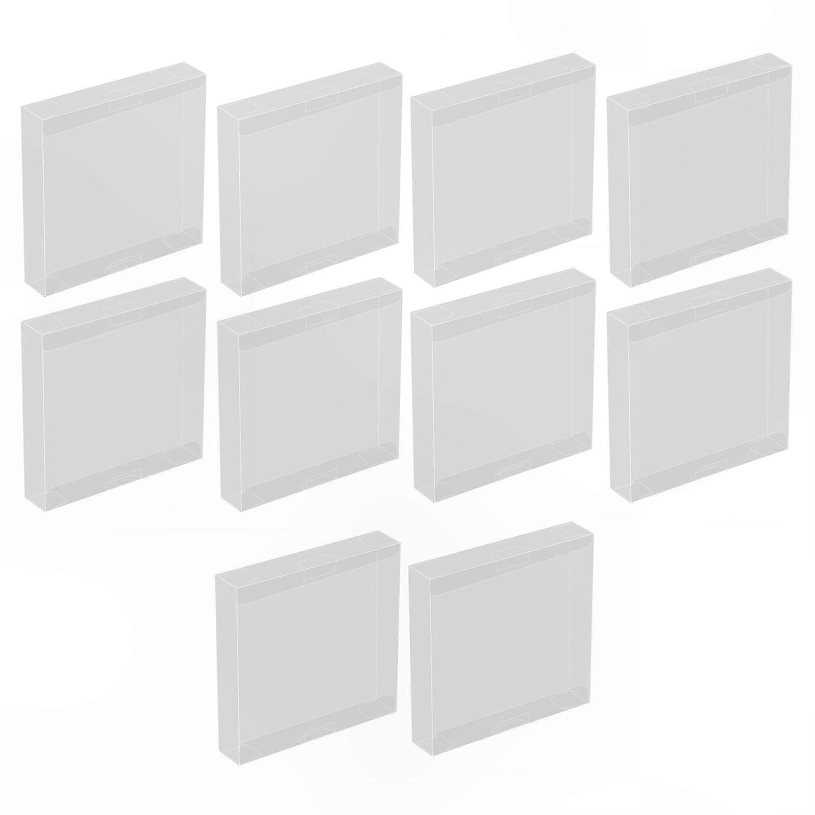 10-Pack Clear Cartridge Protector for Game Boy Advance Games