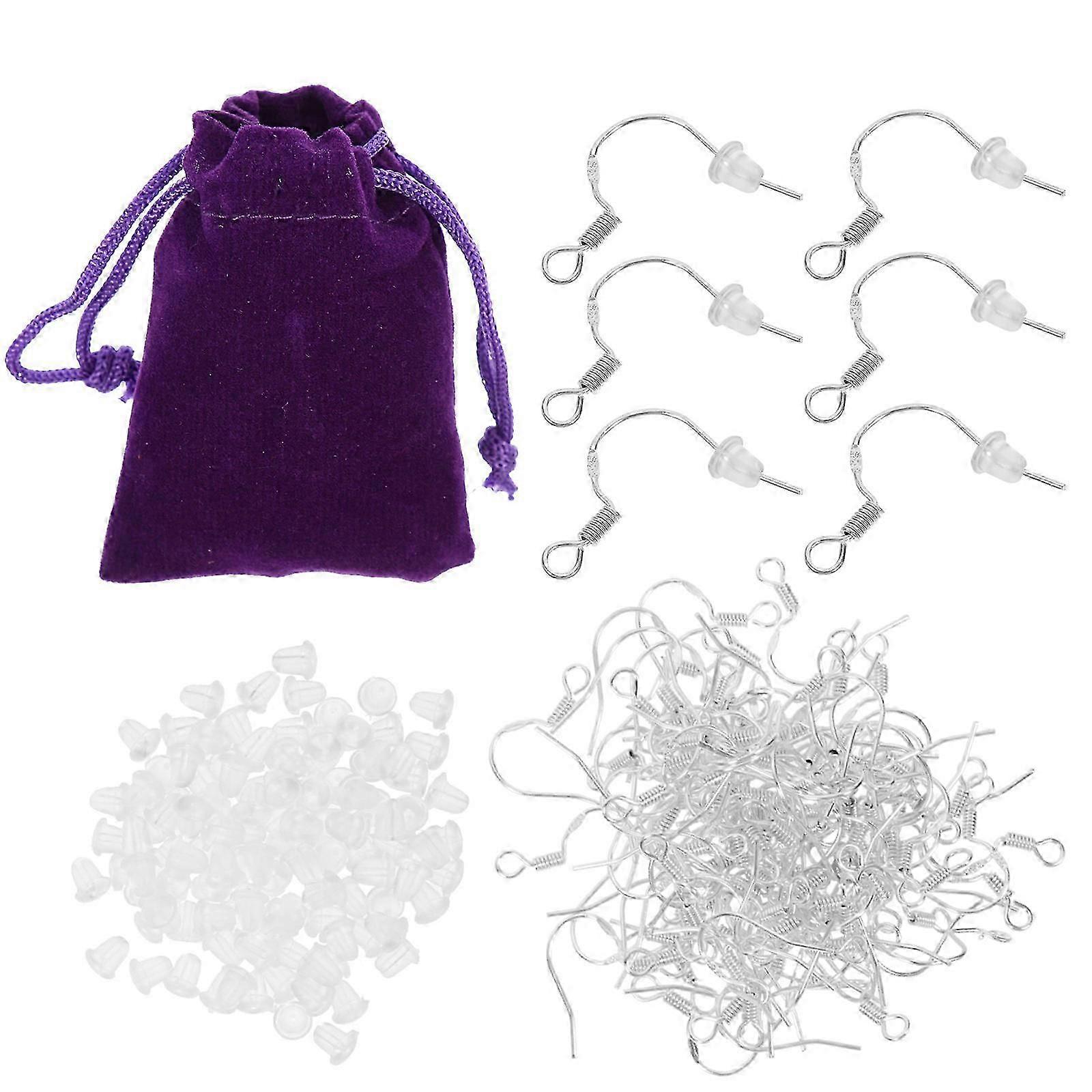Jewelry Making Hooks For Women Featuring Dangle Design And Safe Material In Purple For DIY Projects 1 Set