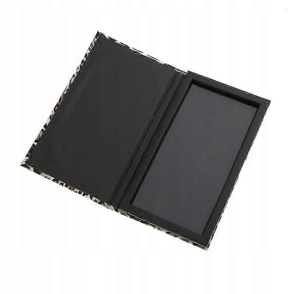 Empty Leopard Print Cosmetics Container