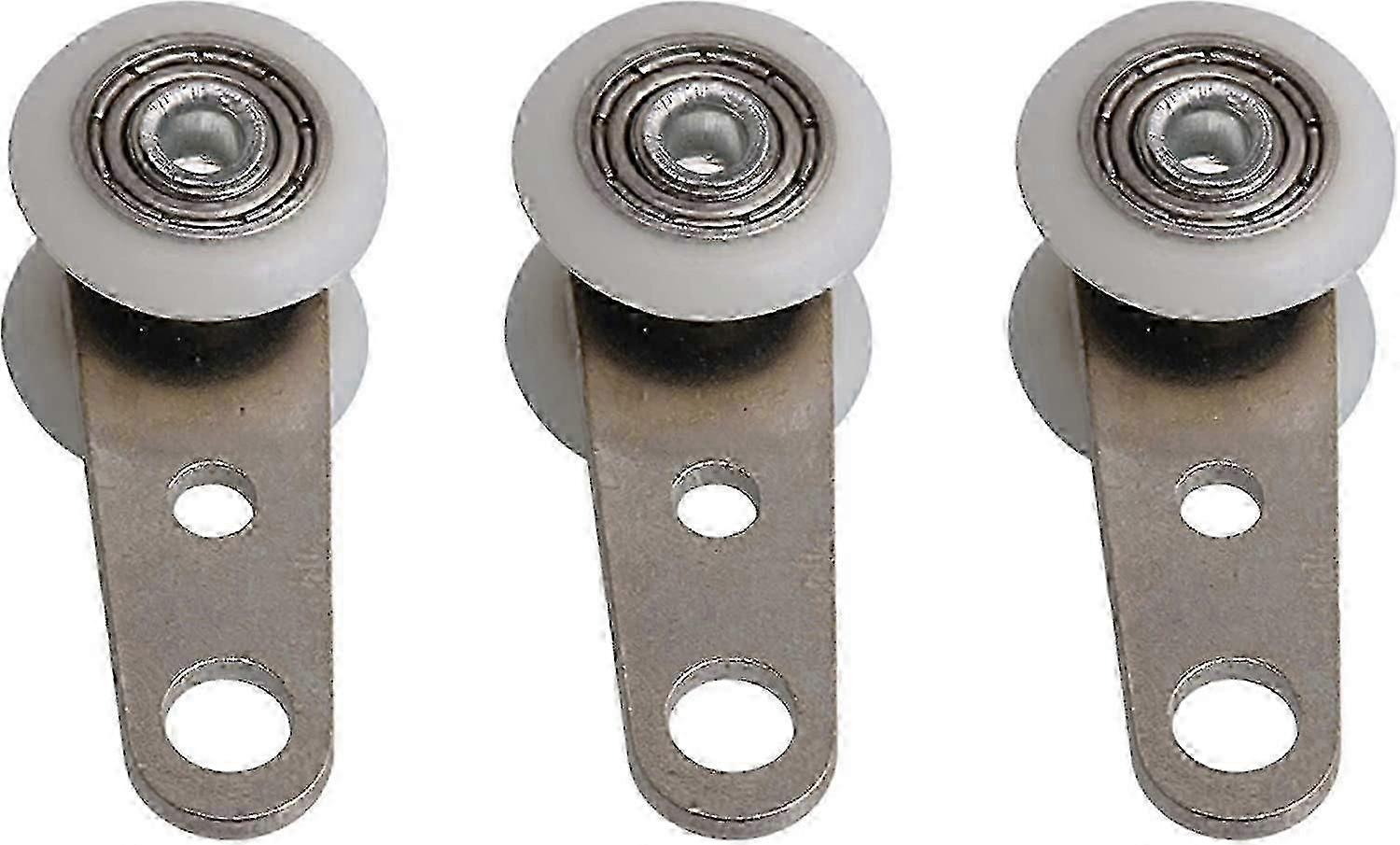 10pcs Rollers for Bay Windows or Sliding Doors - Metal & Plastic Hanging Wheels