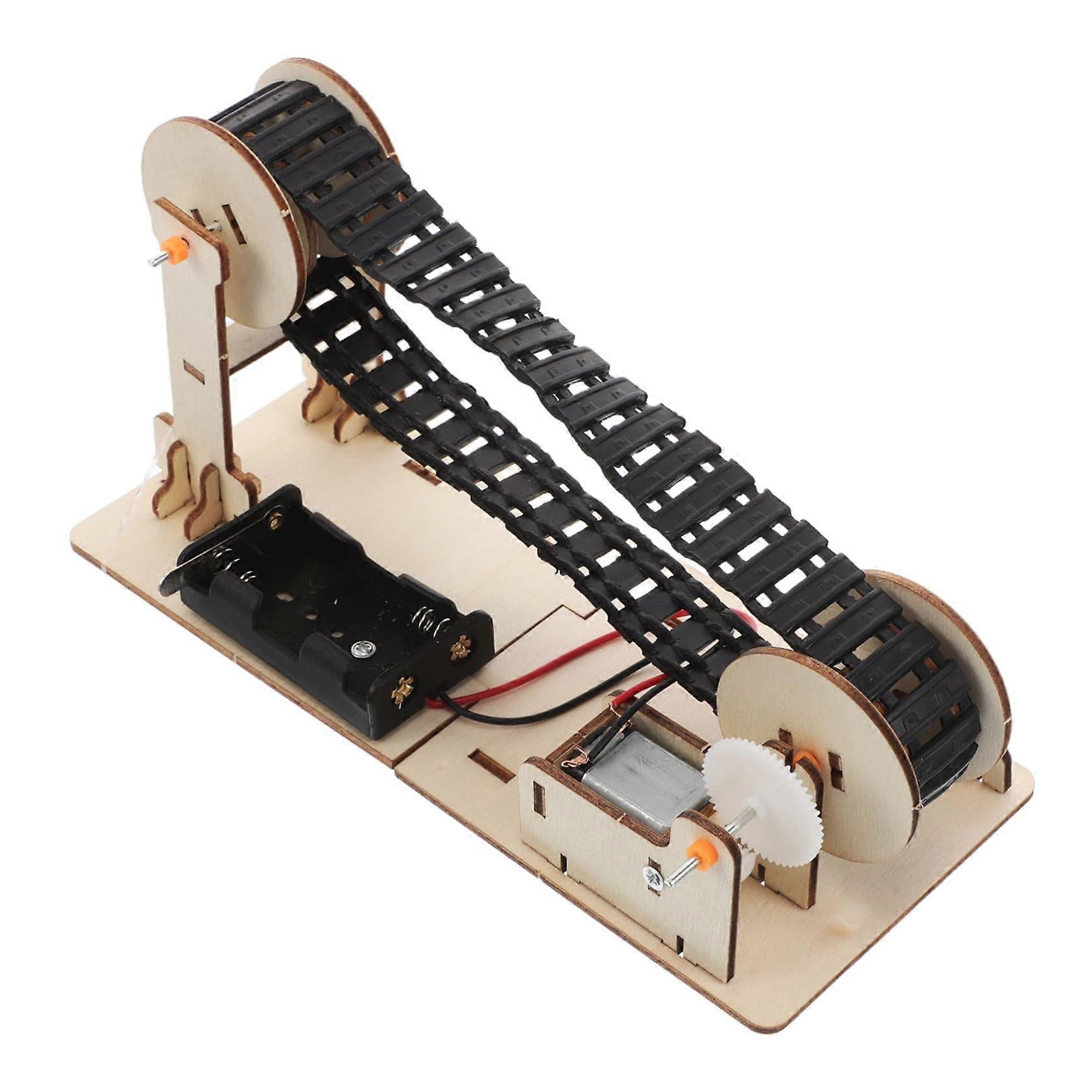 DIY Belt Engineering Science Kit Wooden Stem Physics For Elementary Students Childsafe Materials Home And School Learning