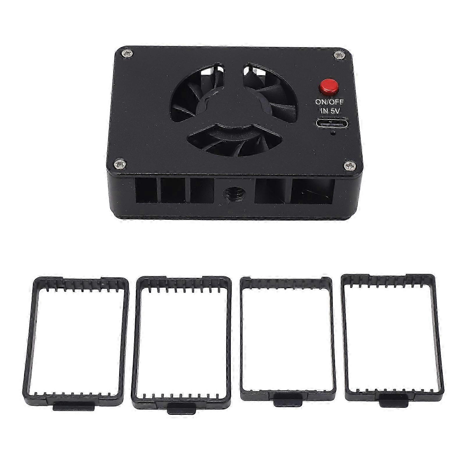 Low Noise Camera Cooling Fan Type-C Dual Modes for Sony A7M4/Canon R6/Fuji XT4