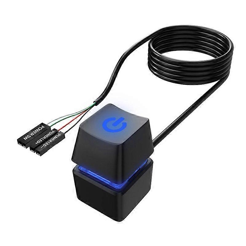 Portable Computer Desktop External Power Button Cable  On Off Power Cable