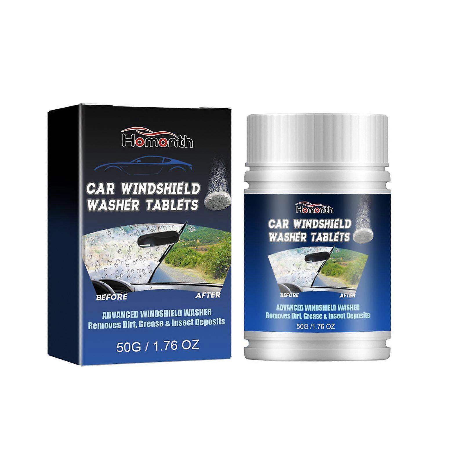 Homonth Windshield Cleaner Sheets: A Multi-Functional Cleaning, Decontamination And Defogging Cleaner For Car Window Glass