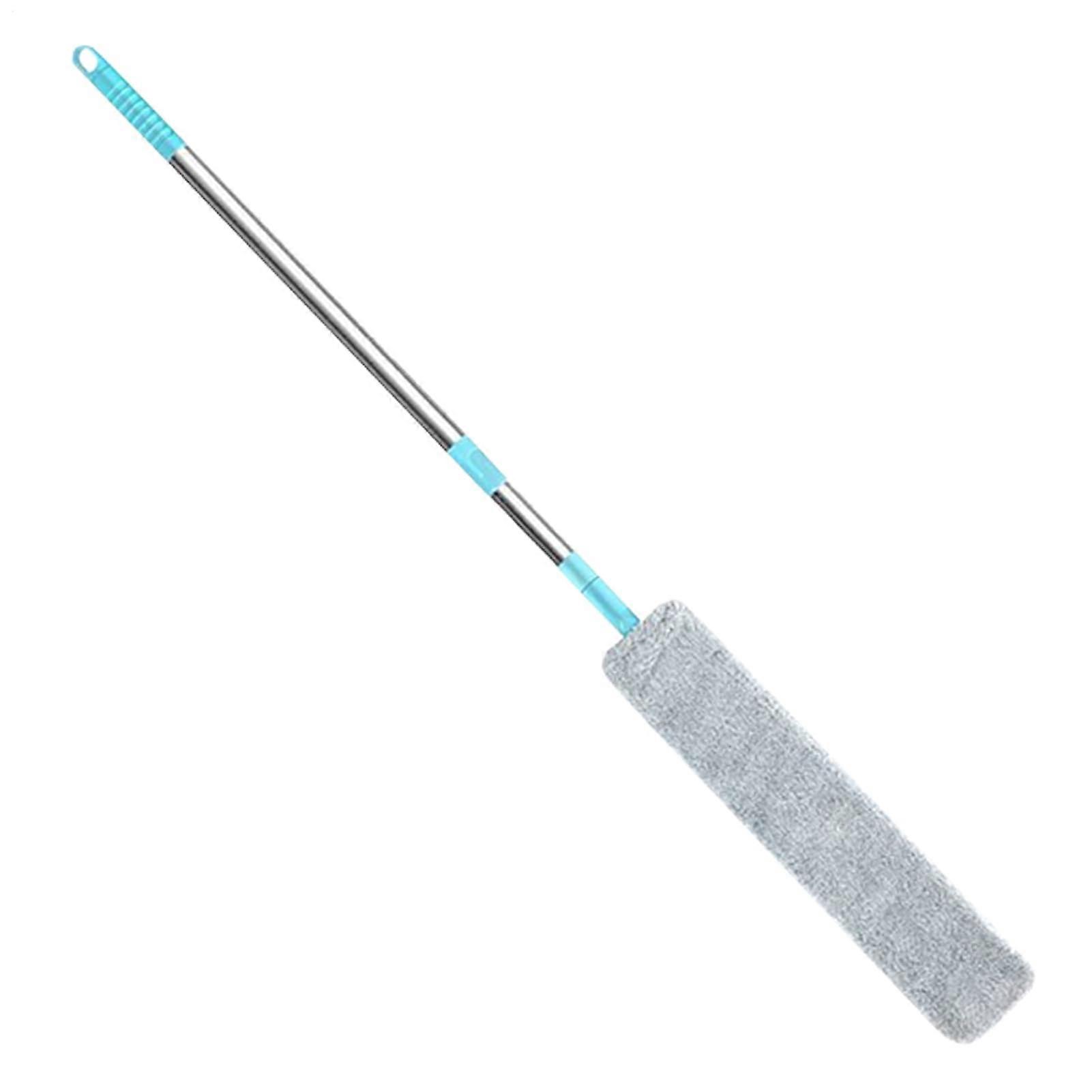 Dust Mop Extendable Microfiber Wand Flat for HardToReach Areas Ergonomic Handle StoveRefrigerator Tasta