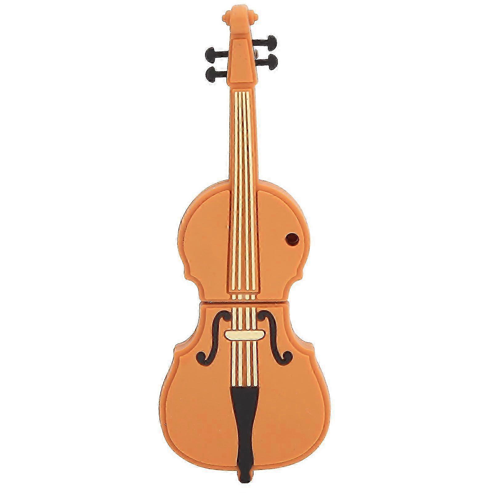 Violin Modeling USB Stick Lovely Home Office USB Flash Drive for Music Data Storage32GBHwy