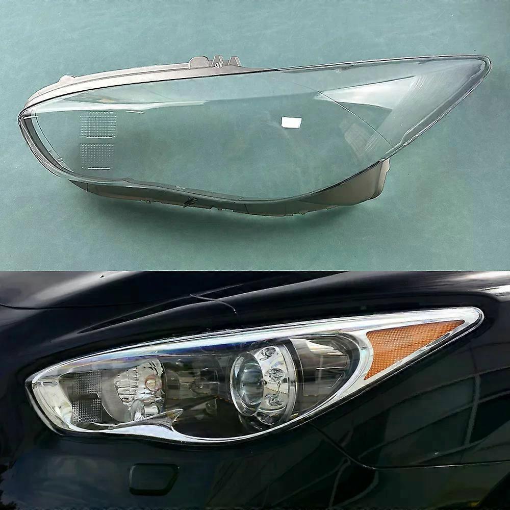 For Infiniti QX60 2014 2015 Headlamp Cover Transparent Mask Lamp Shade Headlight Shell Lens Replace The Original Lampshade