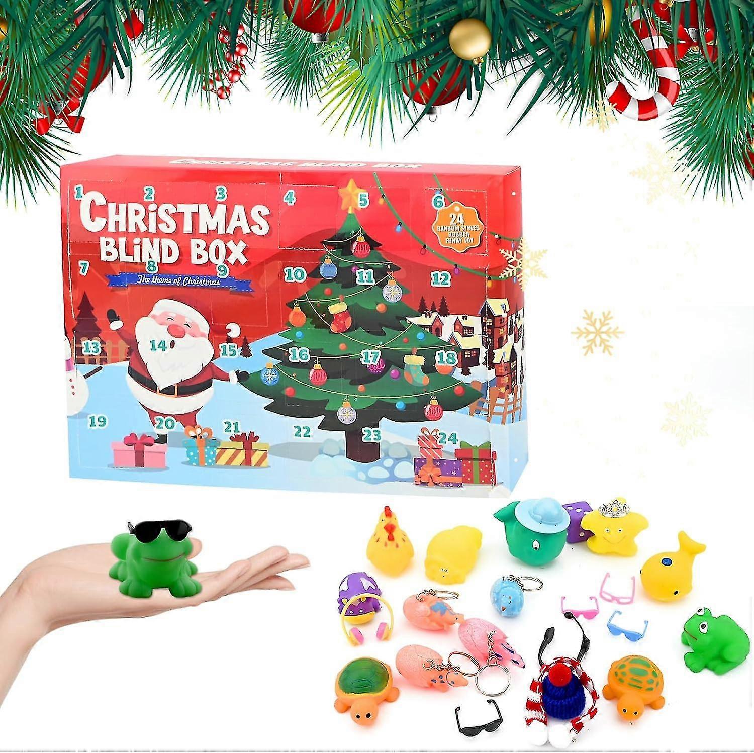 Kids Advent Calendar for Christmas with 24 Day Countdown