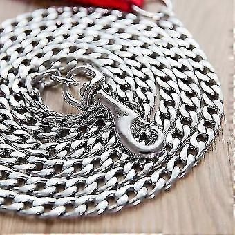 traction iron chain dog leash anti bite for all sizes