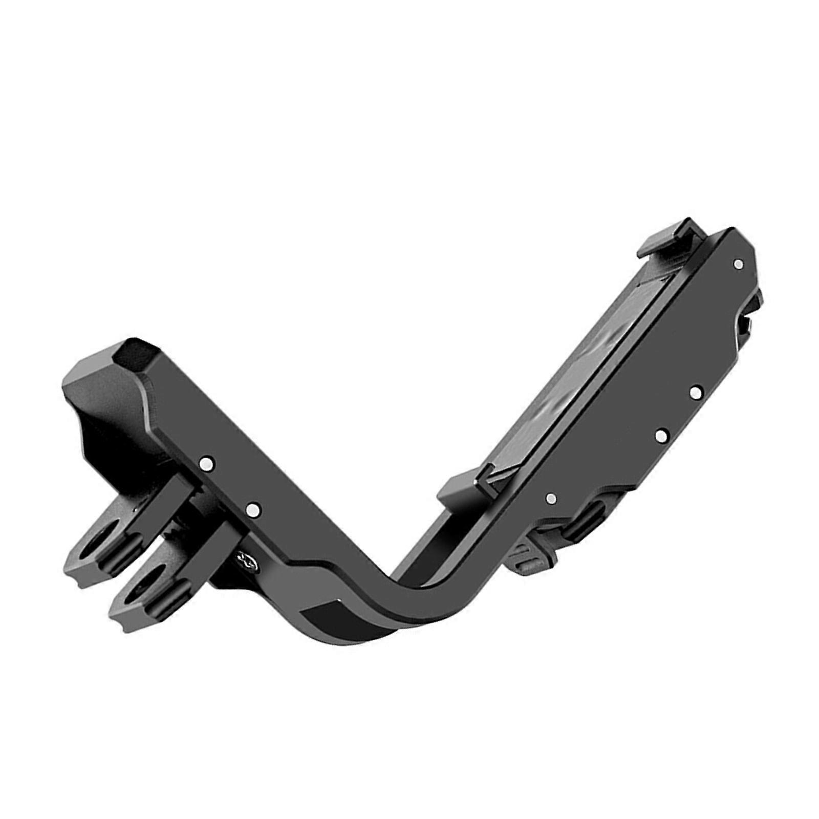 Instantly Switches Horizontal Vertical Mount For Sports Cameras Auto Resets Magnetic Connector Metal Build 1/4 Threaded Multicolor