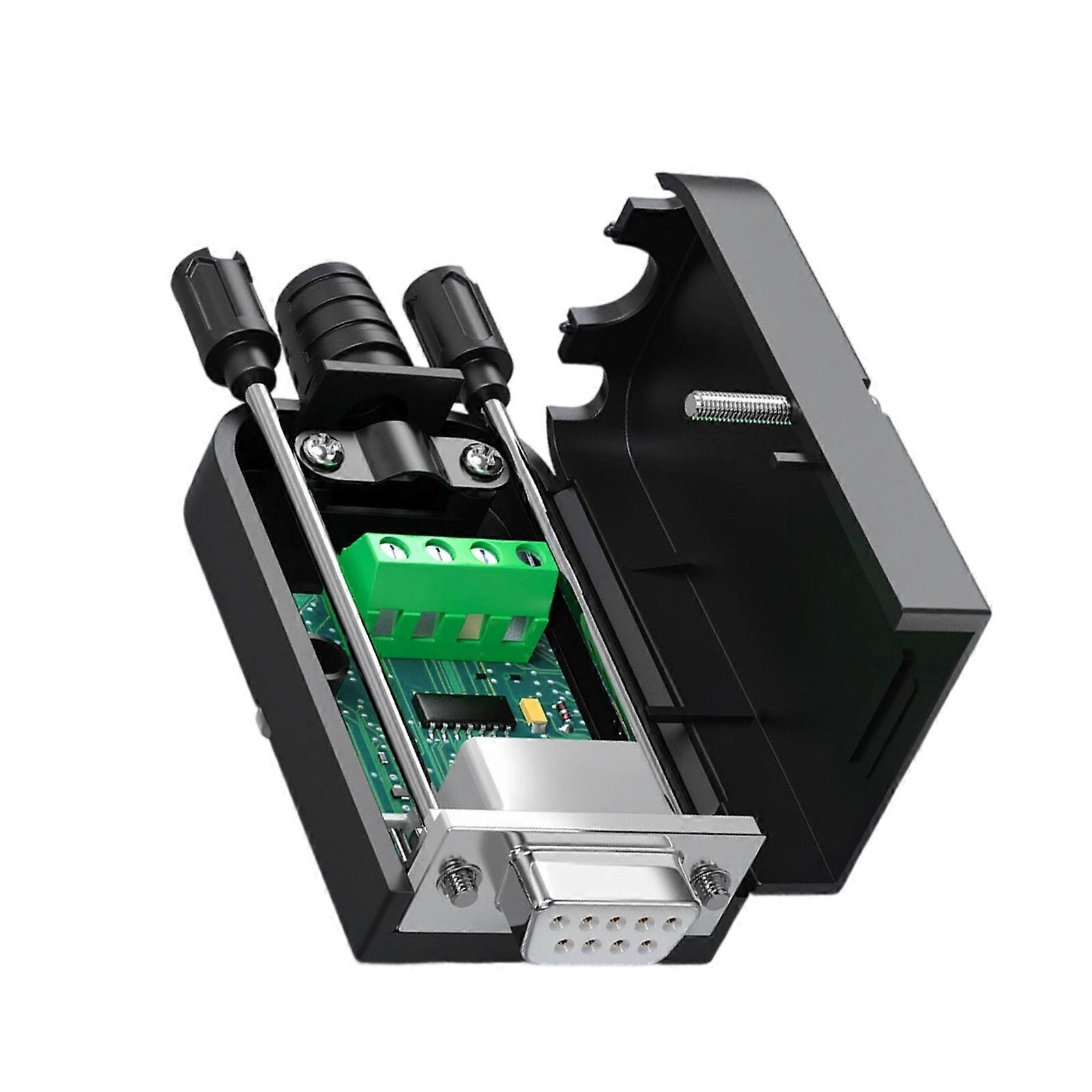 Long Ranges RS232 to RS485 Converter Adapter With 600W AntiSurge Protections For Industrial MultiDevice Communication Multicolor