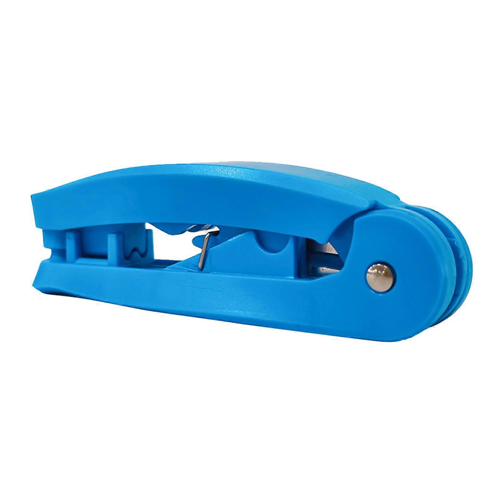 Compactly RJ45 Cable Stripper and Wire Straightener Tool with Locking Mechanism for Easy Networking Maintenance Multicolor