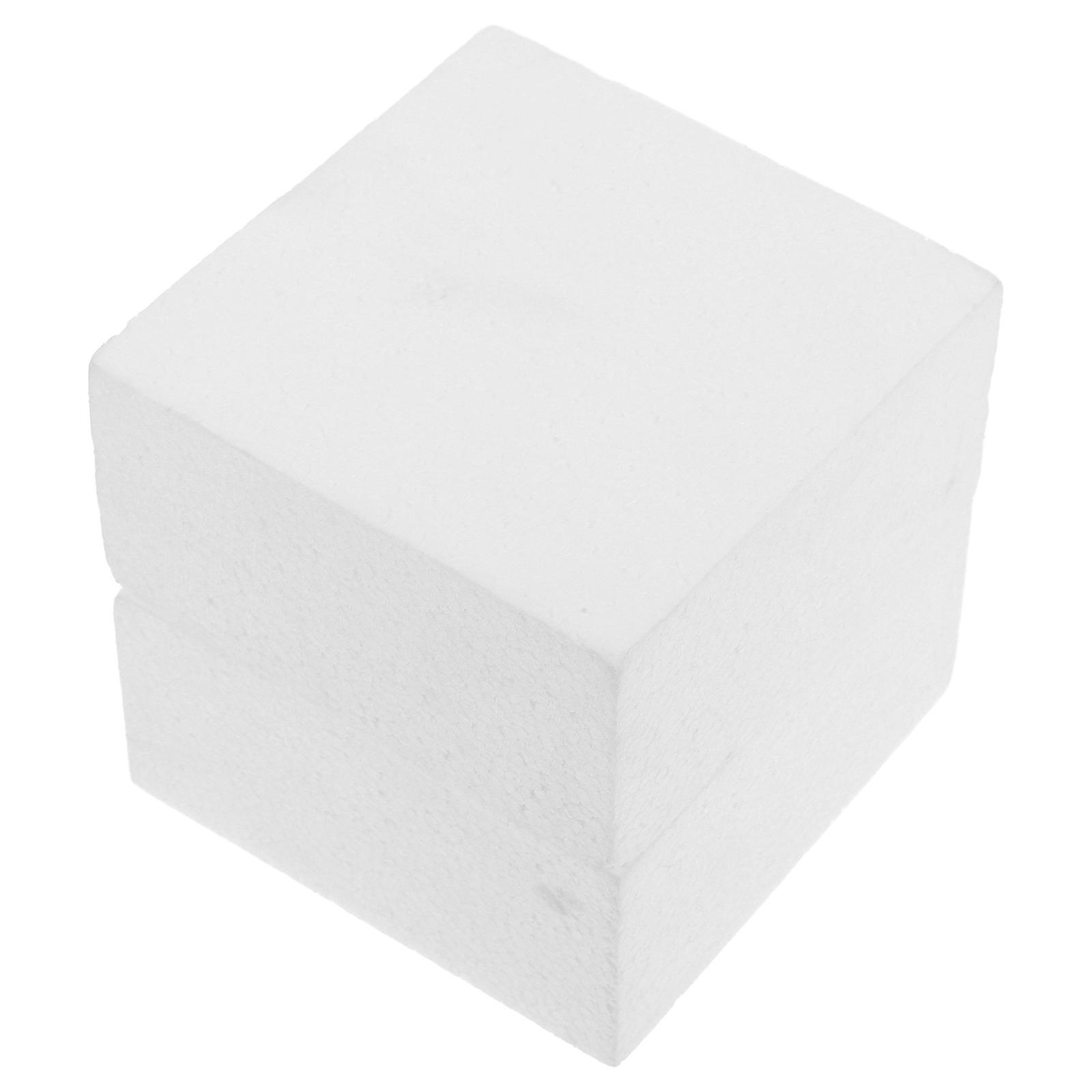 Rectangular Foam Block Cake Practice Mold for Craft Cake 2Pcs