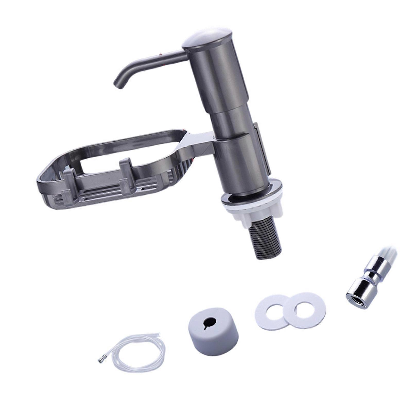 Not Rusts Liquid Soap Dispenser Extension Tube Not Leak Soap Dispenser Extension for Kitchen Sink Hassle Easy Setup  cracked ice 
