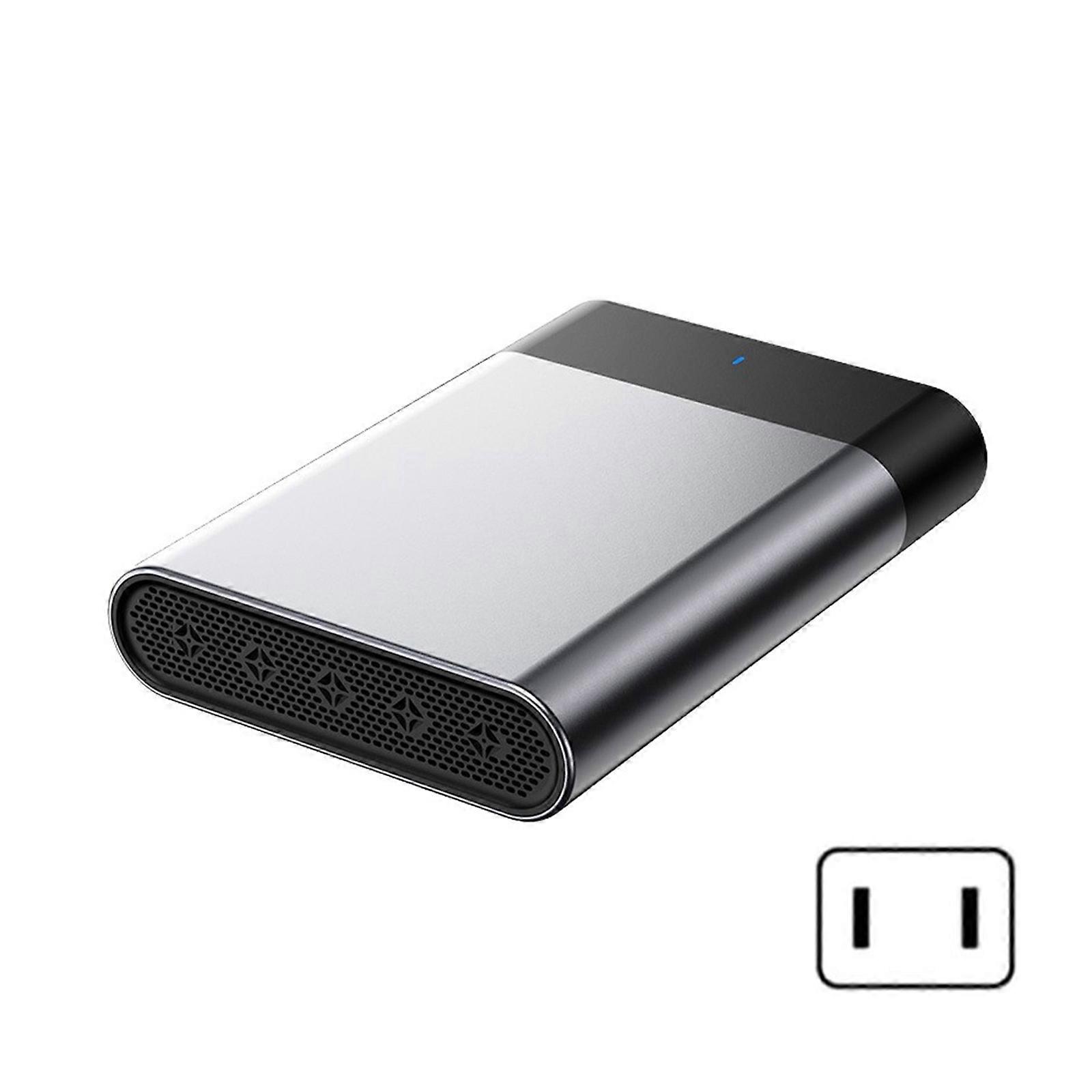 Metal External Hard Disk Enclosure for 3.5/2.5In Solid Disk 5Gbps USB C 28TB Capacity Cooling Fan Efficient Multicolor