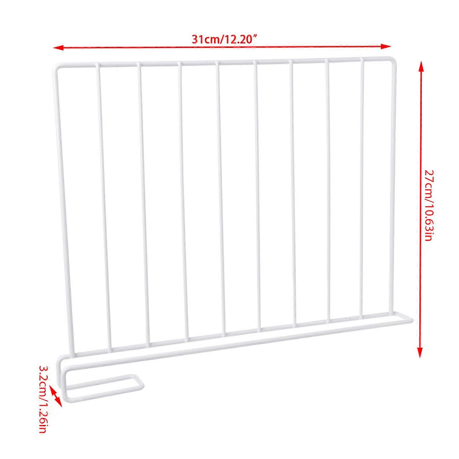 خزانة الجرف فواصل توفير مساحة خزانة المنظم الملابس تخزين الملابس أبيض