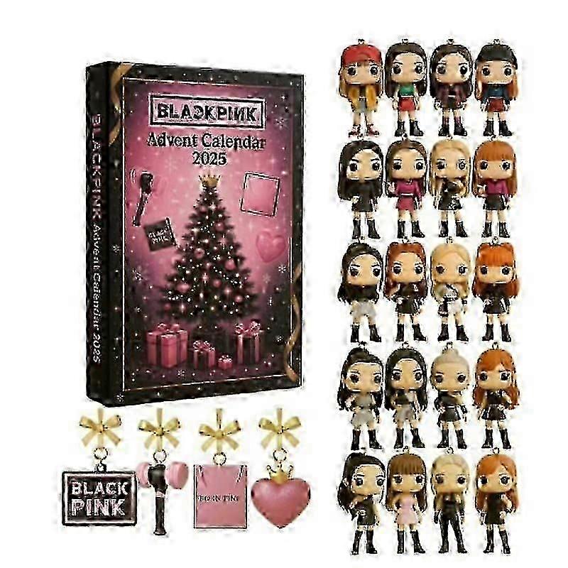 Black pink 2025 Advent Calendar