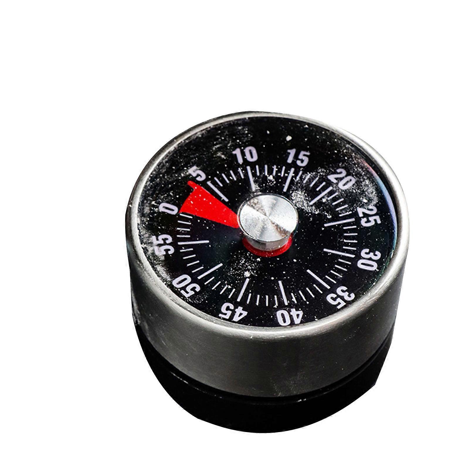 Versatile Magnetic Timer Cooking Timers Countdown Timer Mechanical Timer Perfect for Kitchen Cooking Baking and Workouts  Black
