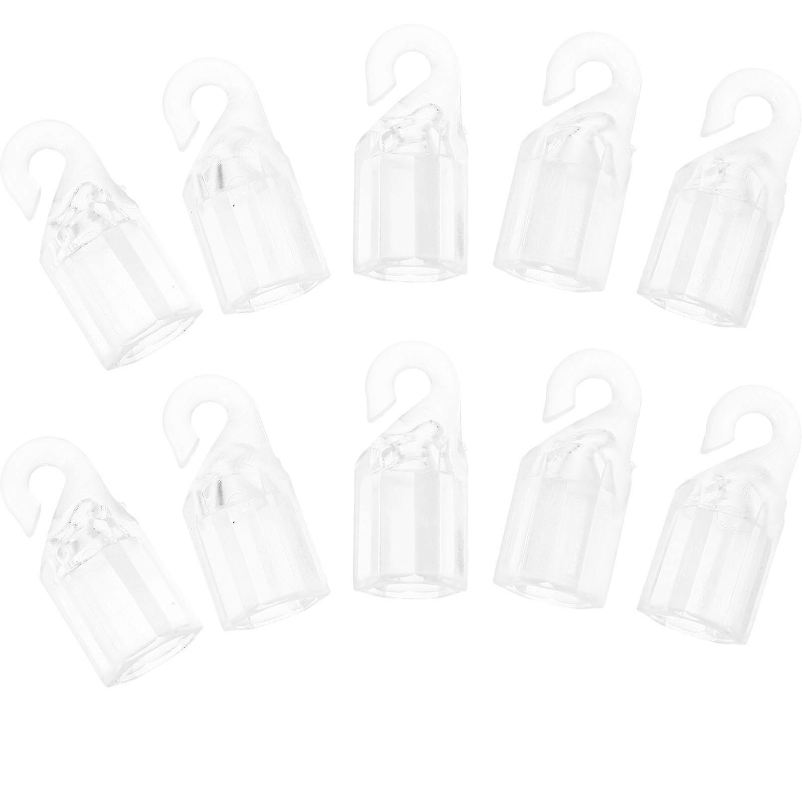 10pcs Curtain Blinds Rod Hook Blind Wand Replacement Hooks Blind Hook Accessories