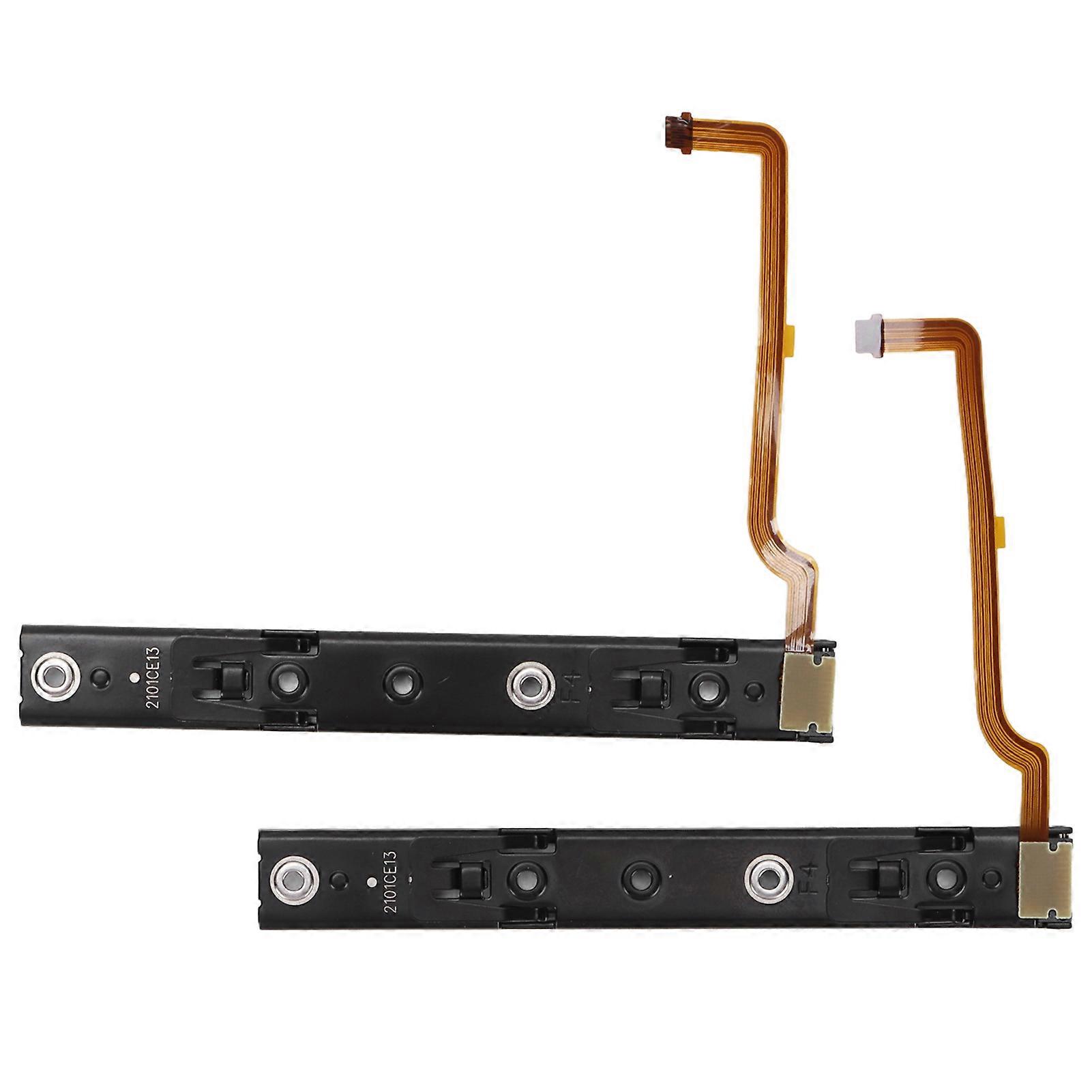 QM2107099 Left and Right Side Slide Rail Metal Bracket with Sensor Flex Cable Side Rail for Switch