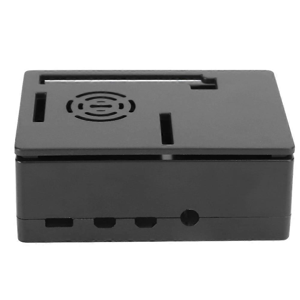 Heatsink Case Microcomputer Cooling Shell Fit compatible with Raspberry PI 4 Model B 1G 2G 4GBlack Case