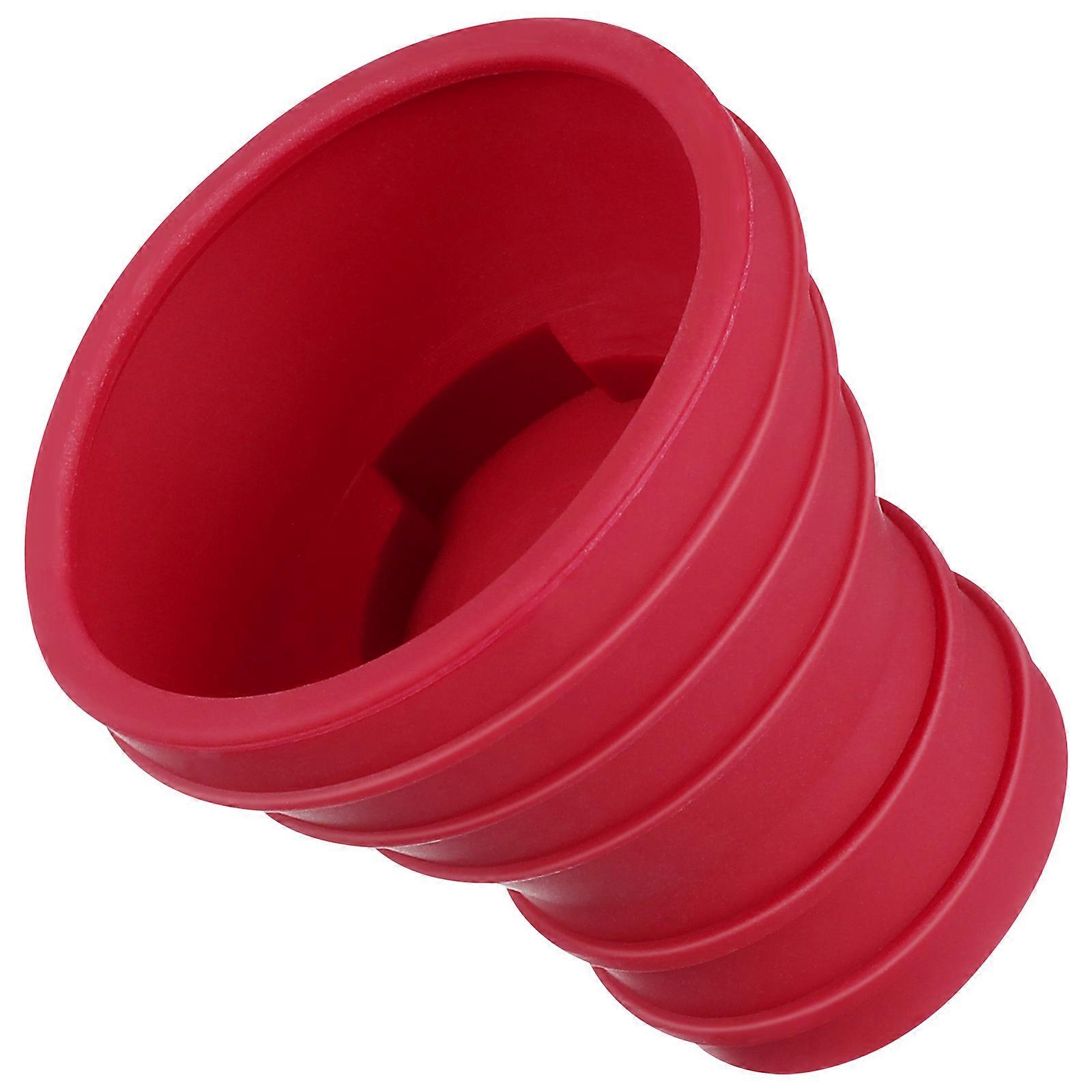 Rubber Suction Cup Pick-Up Grabber Tool for Putter Grip 2Pcs Red