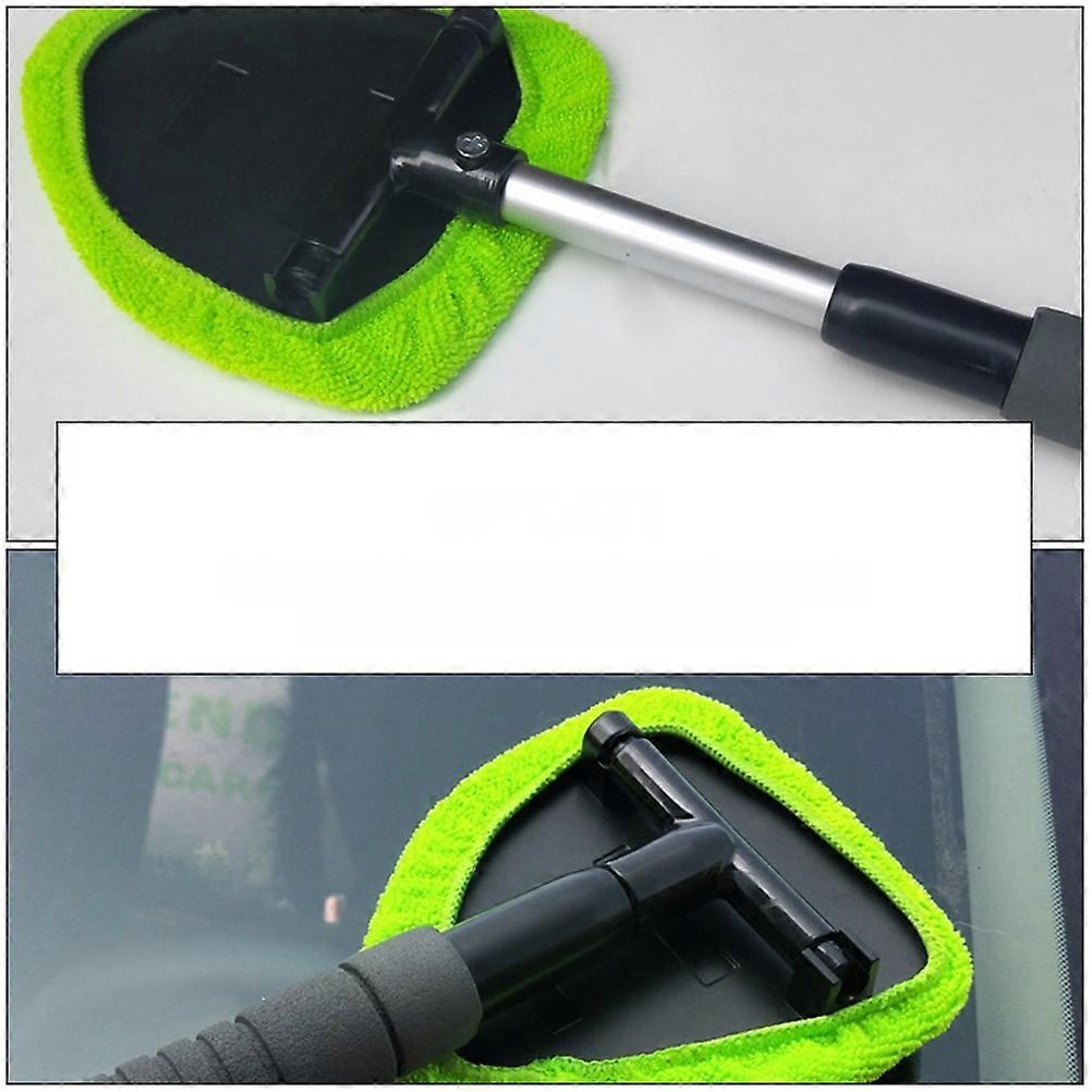 Car Windshield Cleaner Tool Microfiber Window Cleaning Brush for Home 2Pcs