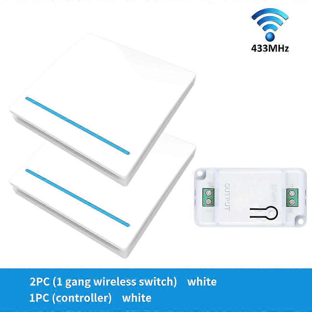WGHINE RF433Mhz Wireless smart Light Switch LED Wall Key Switch Power Switch Relay Module Home Appliances