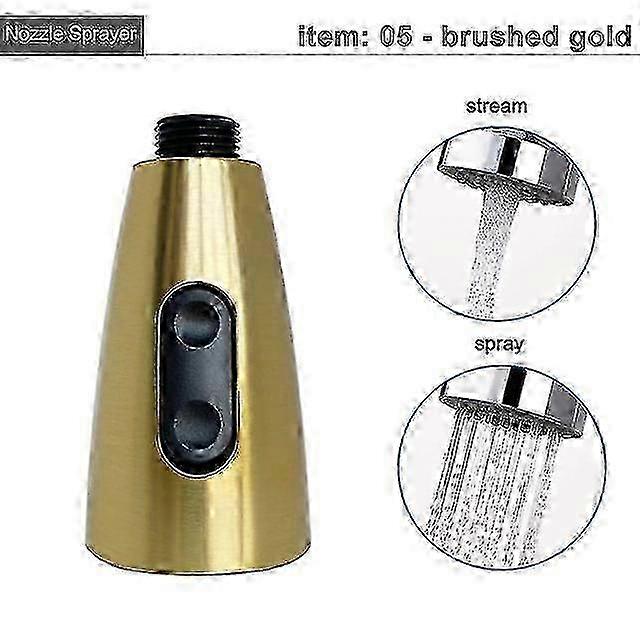 Pull out spray head for kitchen faucet with G1/2 nozzle