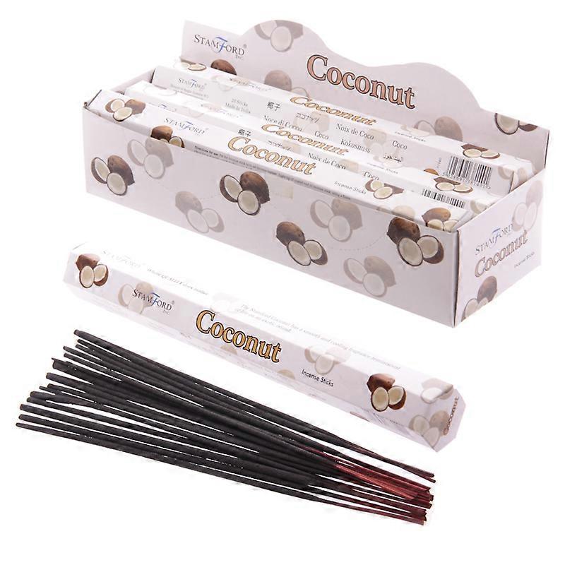 Stamford Hex Incense Sticks - Coconut 6 Pack