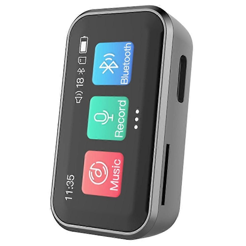 Bluetooth MP3 Player Mini Touch Screen Sports HIFI Music Player E-Book FM Radio Running Portable Walkman Player