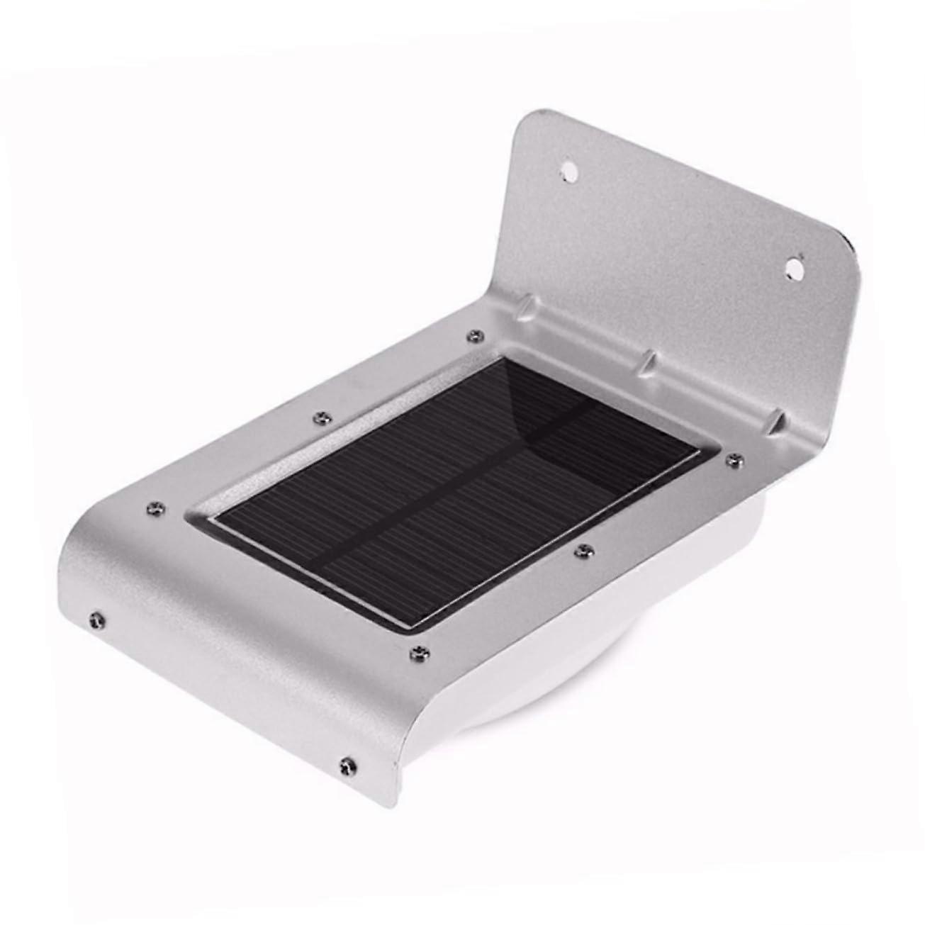 2pcs Solar Powered Outdoor Wall Light with Smart Motion Sensor, Weatherproof LED Garden Pathway Lamp