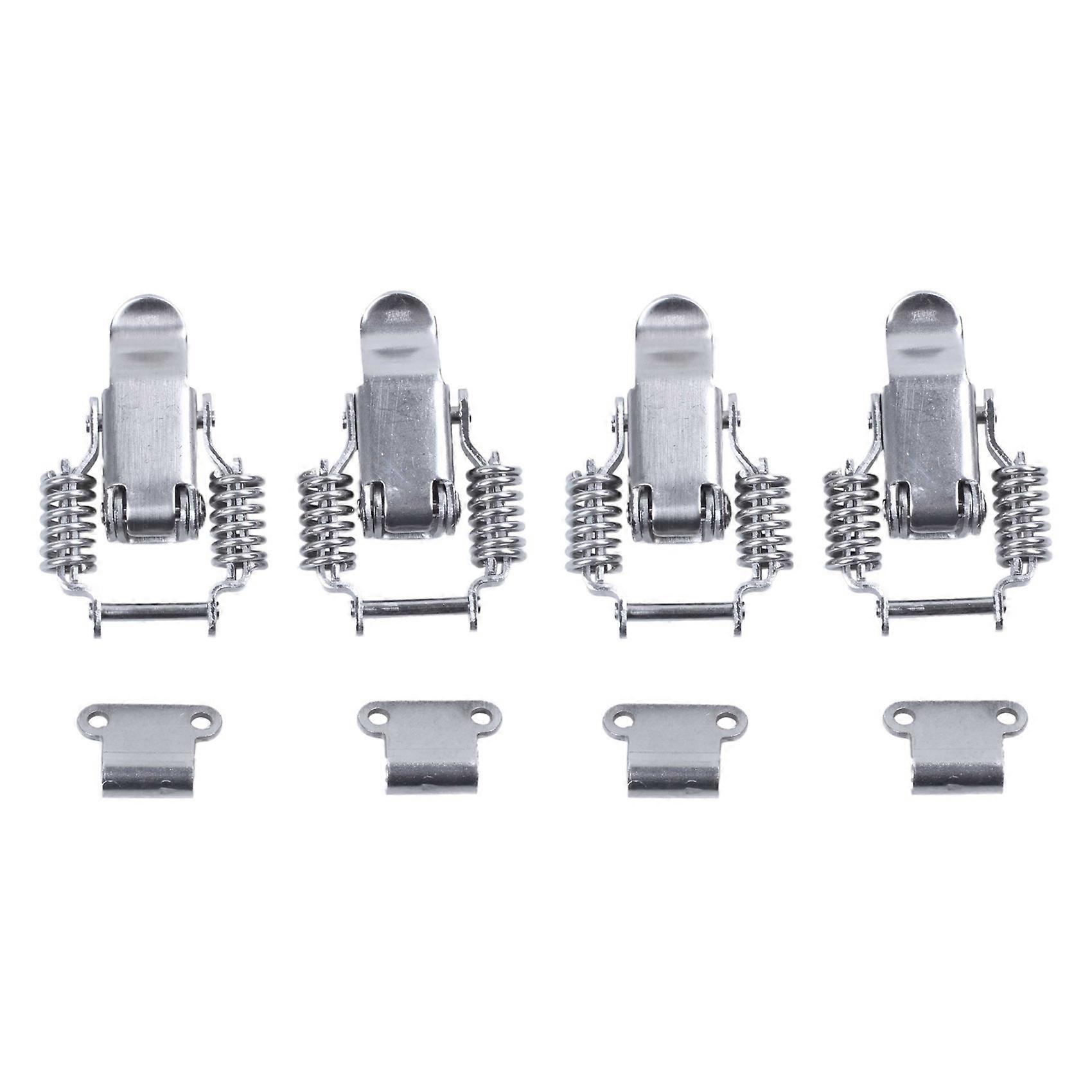 4X Toolbox Draw Compression Spring Toggle Latch Catch Clamp Silver