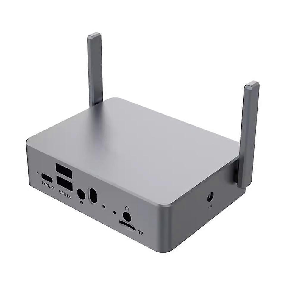 For Orange Pi 5 Plus Case Aluminum Alloy Shell for OPI 5 Plus Development Board with Antenna